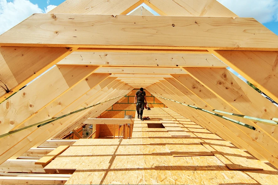 toiture toit bois namur temploux menuisier construction bois